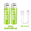 2Pcs AA