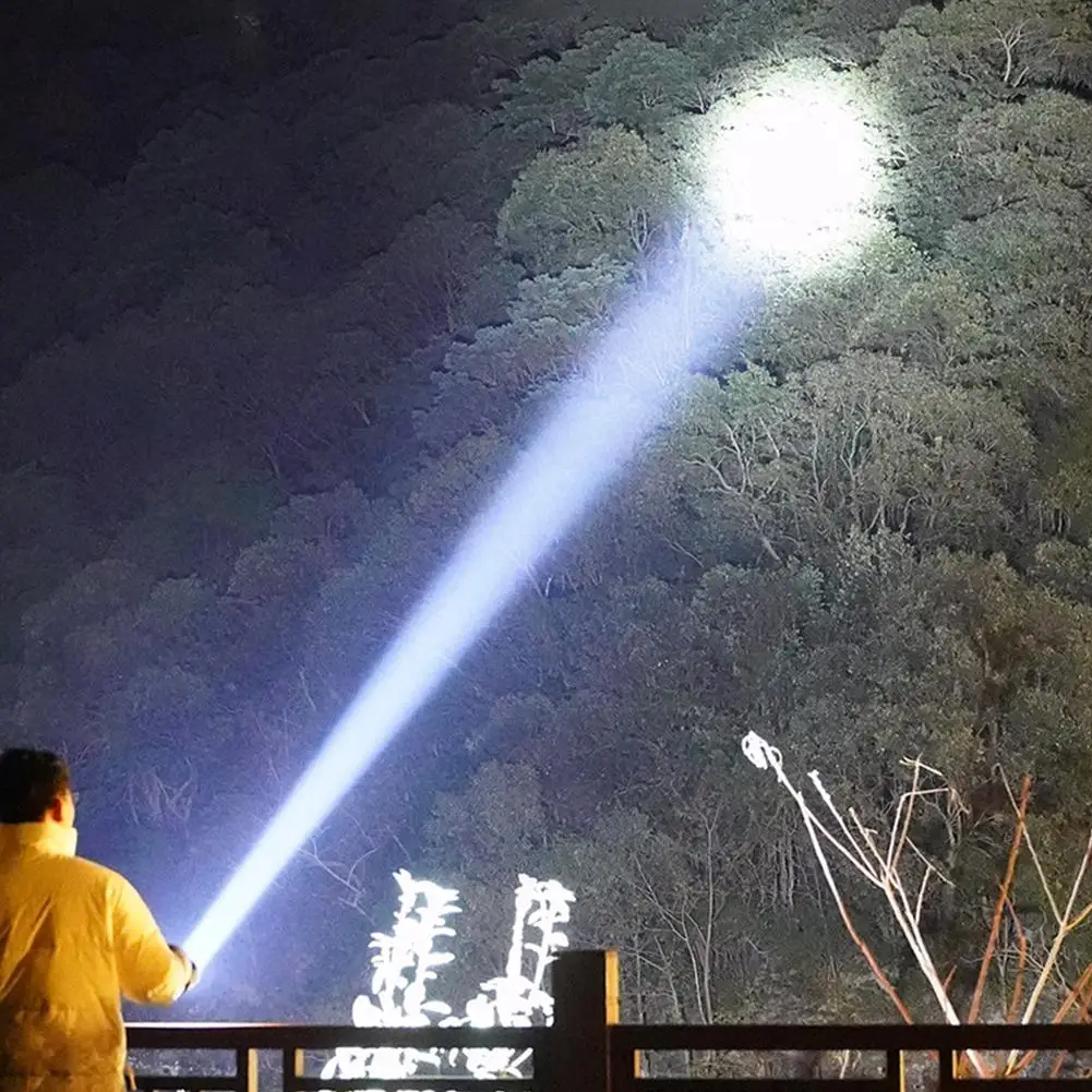 

Multifunctional Magnetic Multi-Angle Rotatable Flashlight With Charging Cable Portable Outdoor Torch Light Camping Warning Lamp