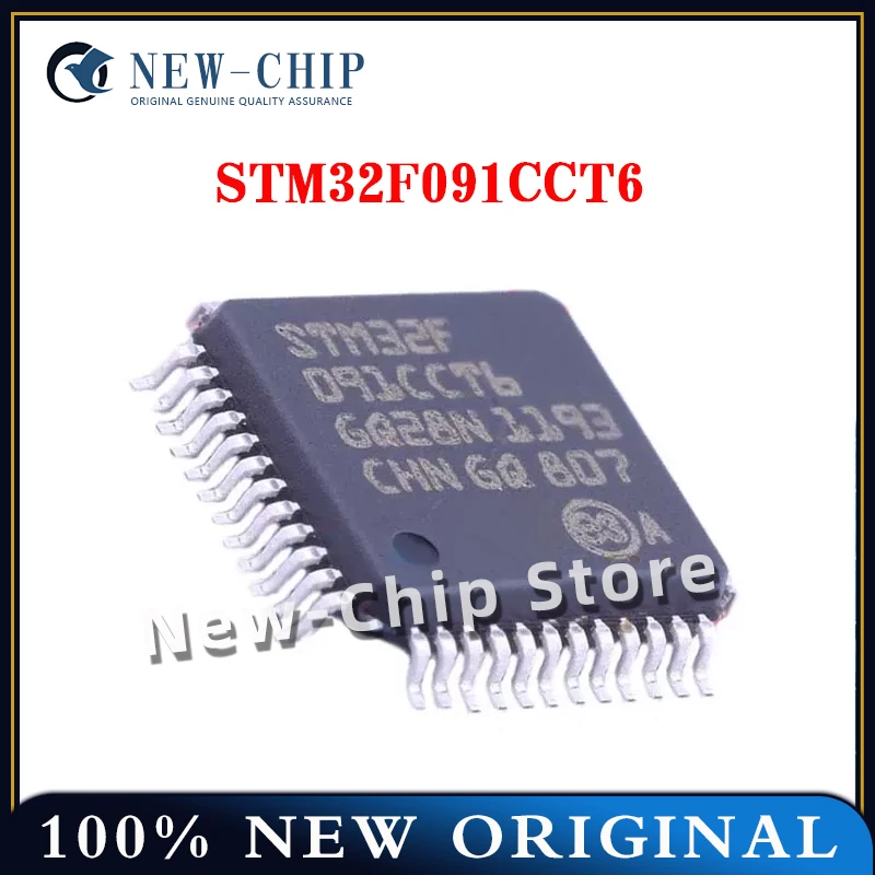 1PCS-20PCS/LOT  STM32F091CCT6 32F091CCT6 LQFP-48 ARM Cortex-M0 48MHz   Single chip microcomputer  NEW ORIGINAL