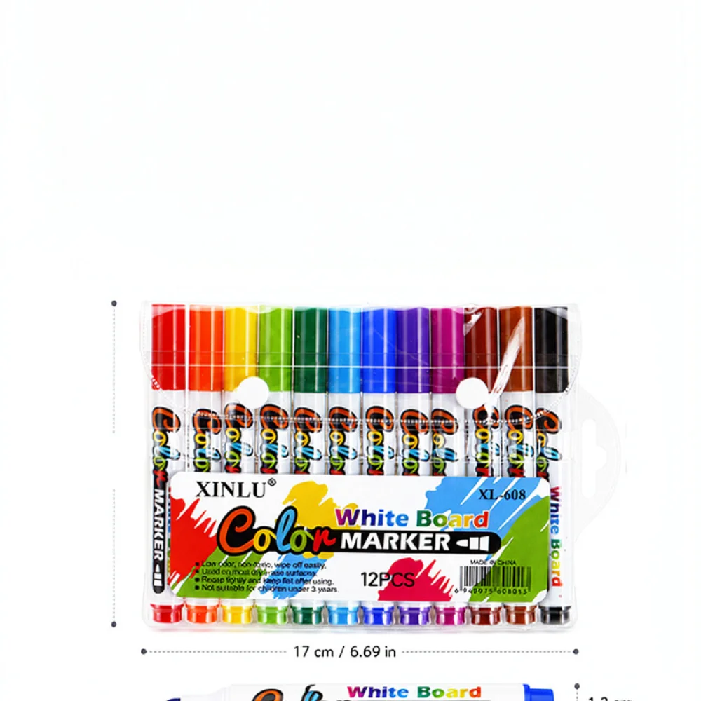 Twelve Colors Dry Erase Marker - Whiteboard Marker Set 评论和价格