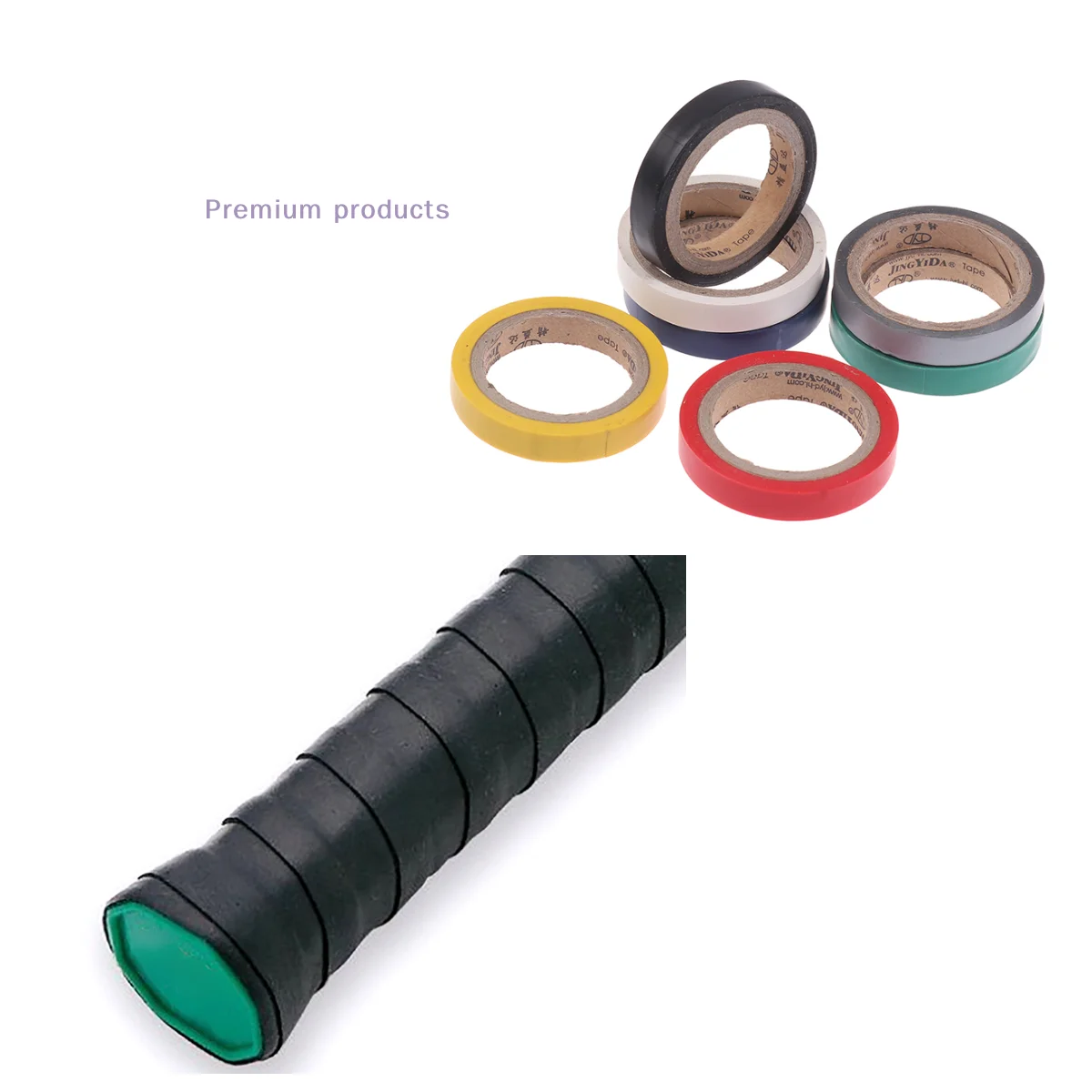 

1/2Pcs Multicolor Sweat Band Sealing Grip Tape Badminton Tennis Racket Anti-slip Sweatband Anti-slip Handle Accessories