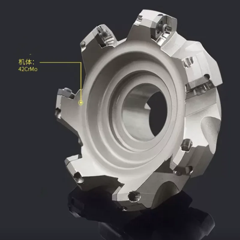 AF01.12C60.315.18 CNC 45 Degree Indexable Head Of Face Milling Tools Milling Cutter Matching Insert SEET12T3
