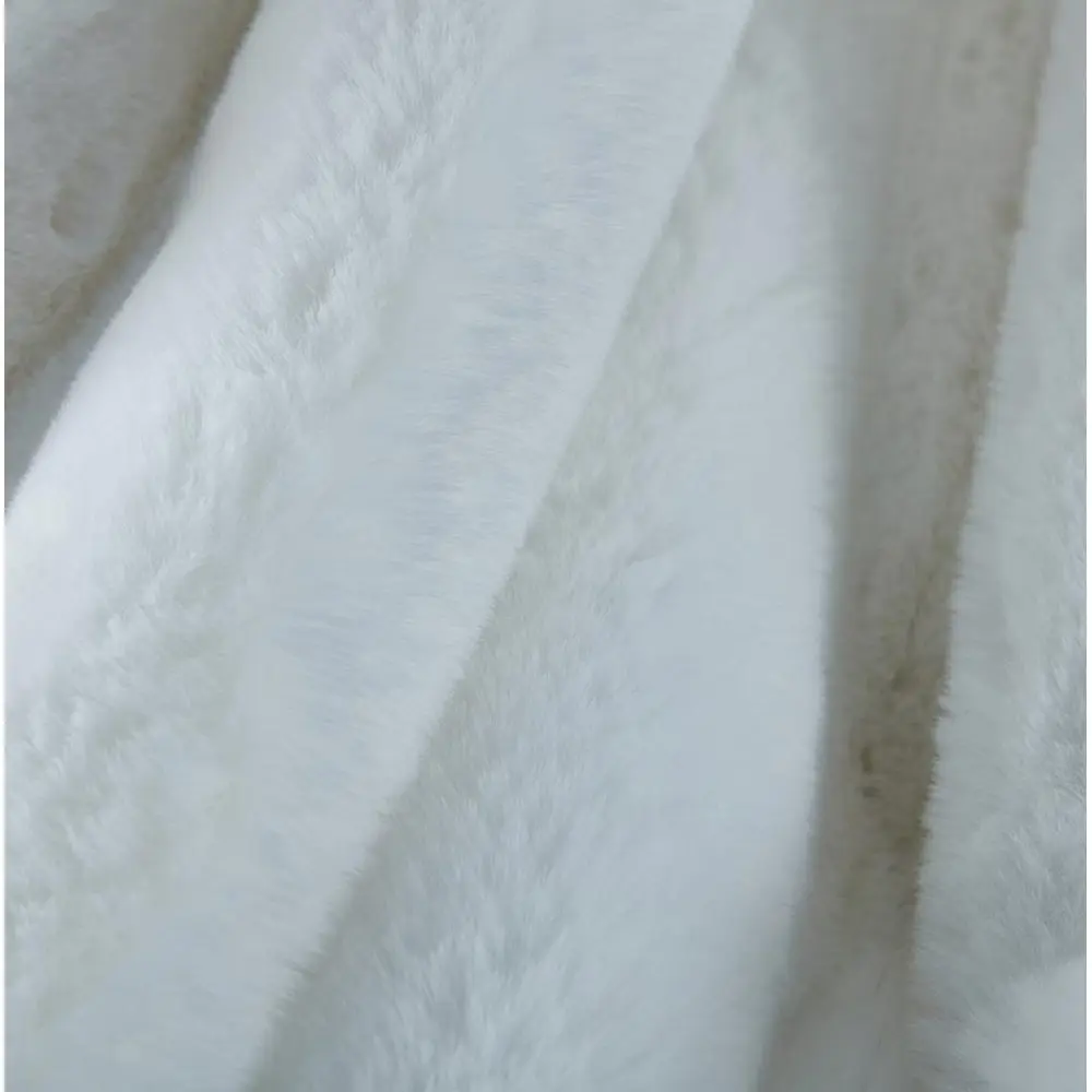 Luxury Chinchilla Faux Fur Throw Blanket (50