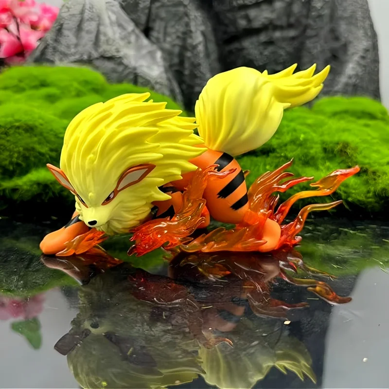 9cm Pokemon Anime Figure Og Arcanine ActionFigures Gk Figurine Pvc CollectionOrnaments Birthday Gift  For Kids KawaiiToys