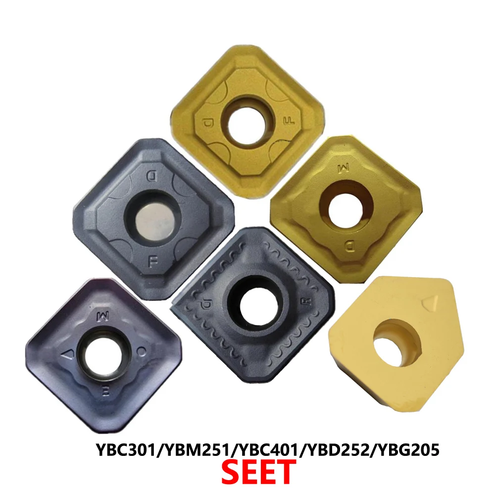 

Original SEET12T3 CF CM DF DM DR EM W YBD152 YBC301 YBC401 YBG302 YBG202 YBG205 Carbide Inserts Milling Blades CNC Tools SEET