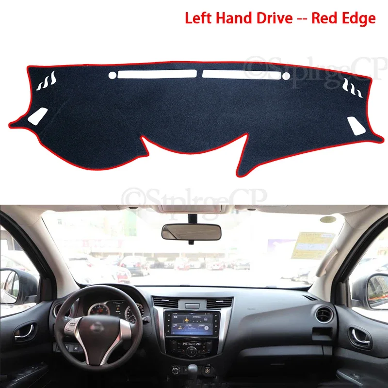 Sunshade Dashmat Protect Anti-UV Carpet Dash Car Accessories for Nissan Terra 2018 2019 2020 Anti-Slip Mat Dashboard Cover Pad view 2