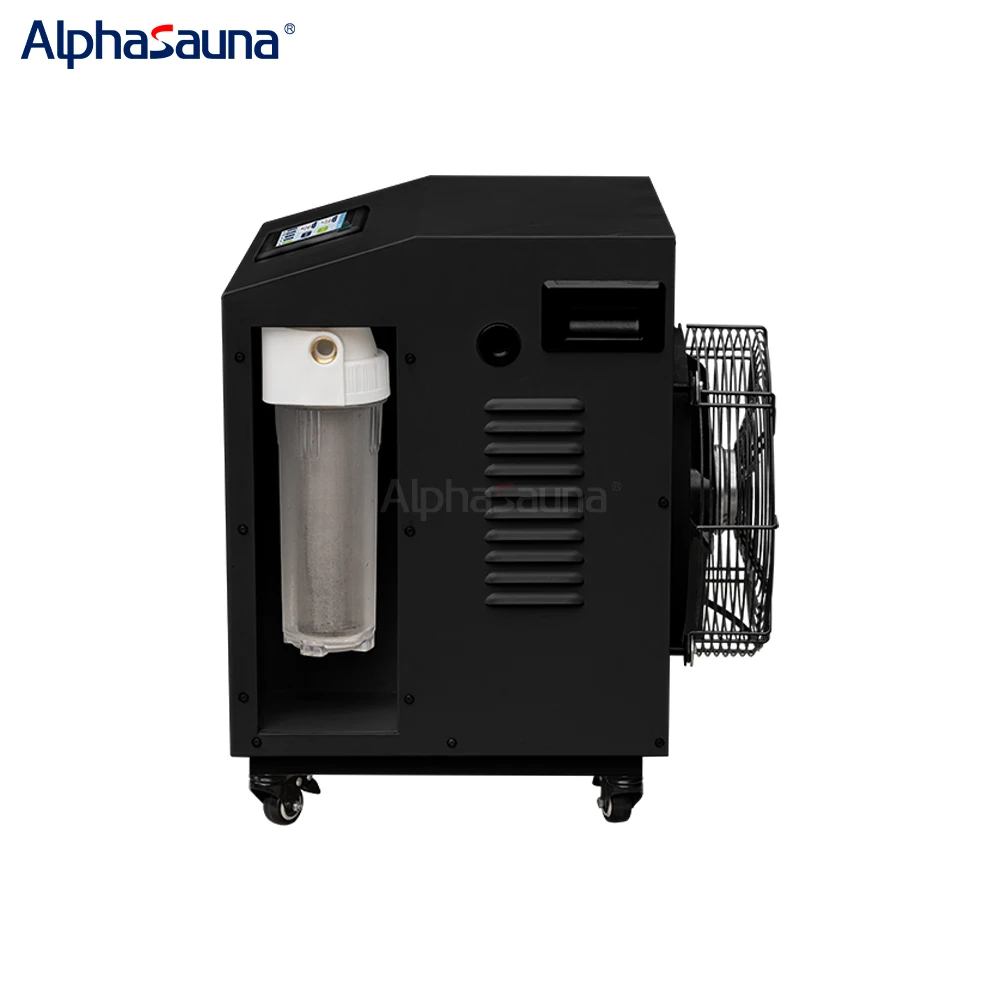 Outdoor high-quality luxury ice bath chiller with filter and bathtub