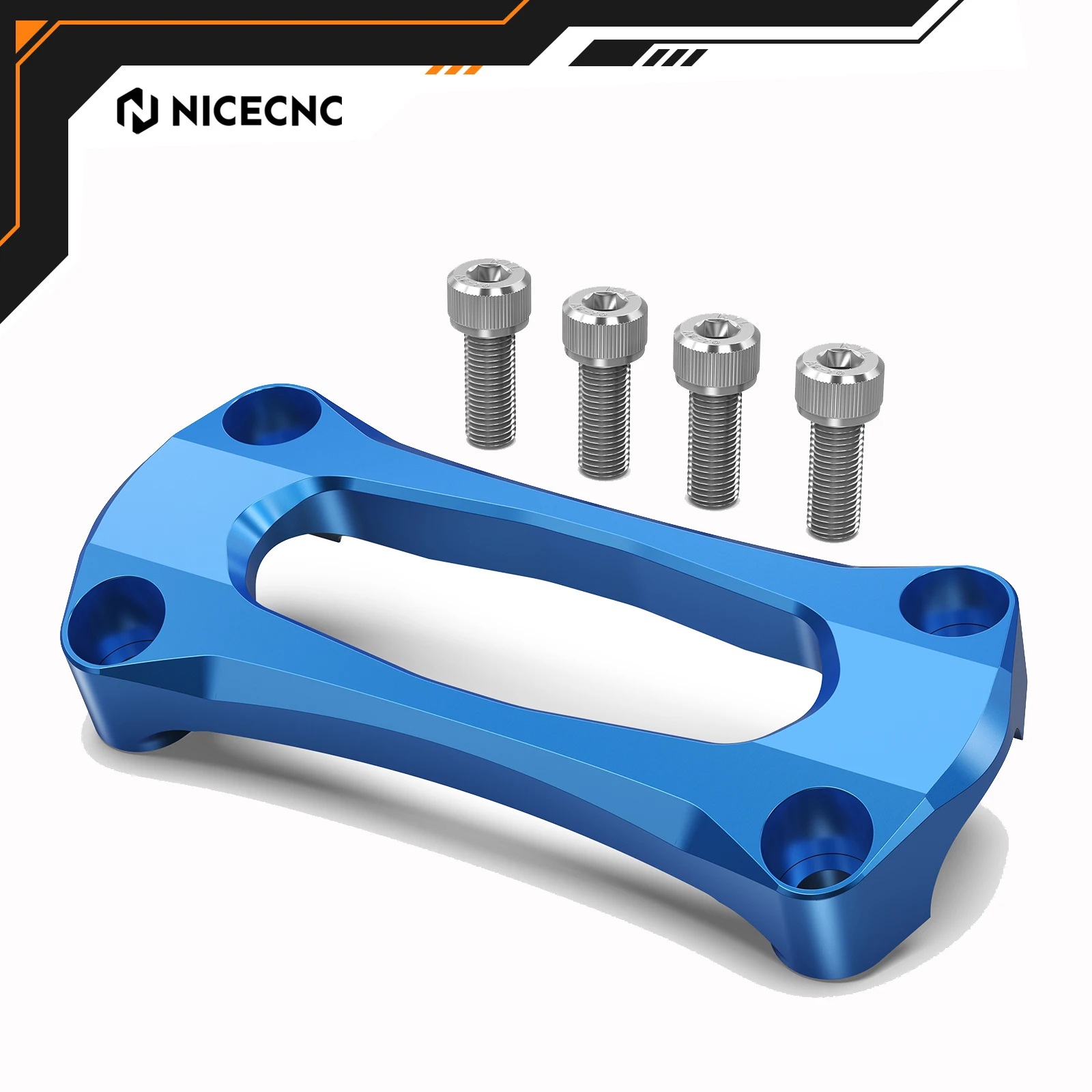 

NICECNC For Yamaha YZ250F YZ450F 2014-2020 WR250F WR450F YZ250FX 28mm 1-1/8" Handlebar Fat Bar Riser Clamp Top Cover Support