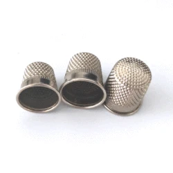Top Quality Metal Finger Thimbles Tailor Sewing Grip Shield Protector Sewing Machine Handworking Pin Needle Tools On Sale