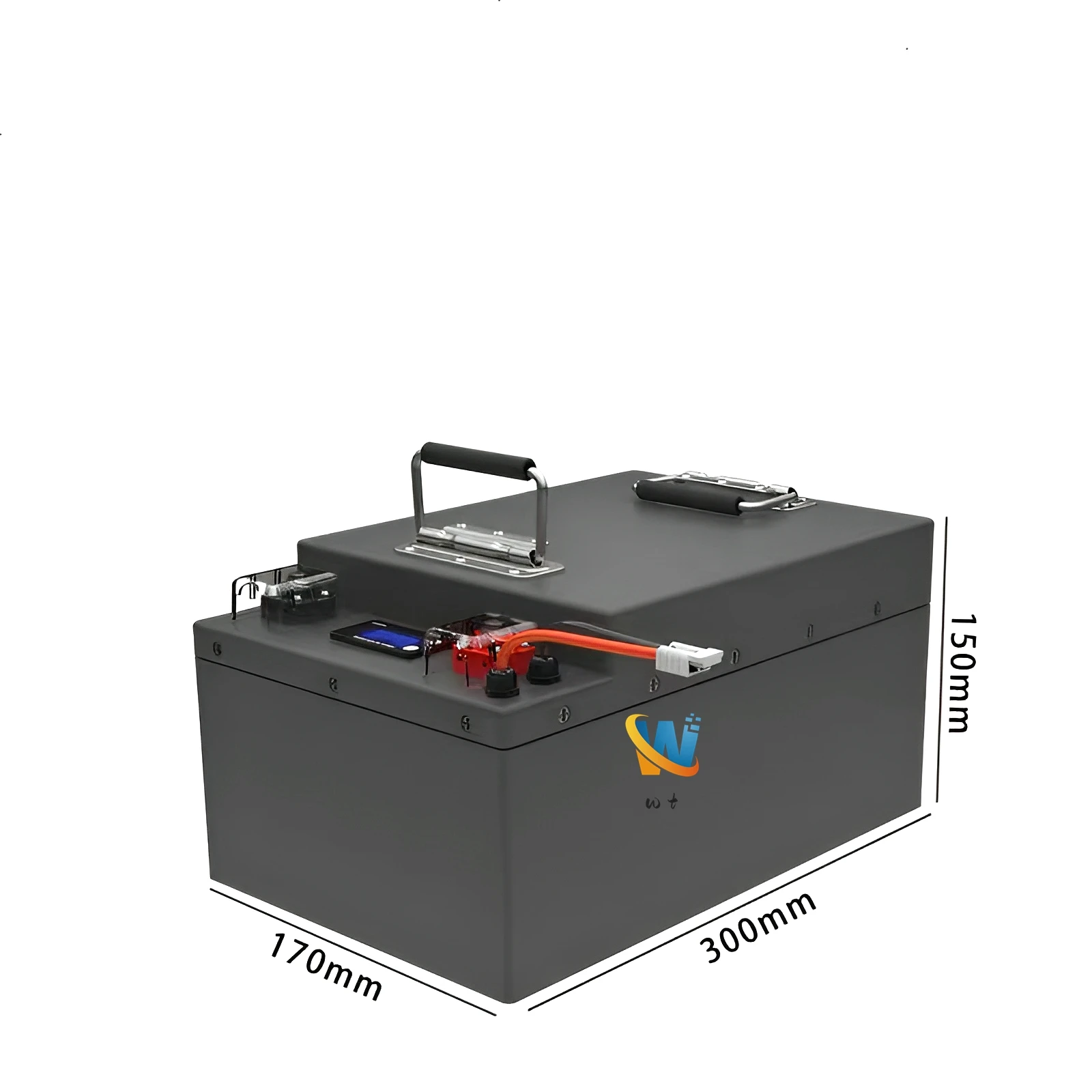 wt 24V Lifepo4 Battery 100Ah 50Ah 150Ah 200Ah 300Ah 400Ah 500Ah LIthium Batterie for 2KW 5KW Inverter Backup Power Solar System