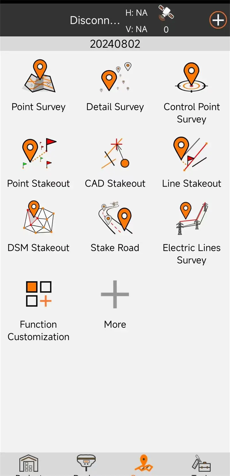 Unistrong Stonex Foif E-survey Kolida South Sinognss Comnav GNSS RTK X-Survey Software Stały kod