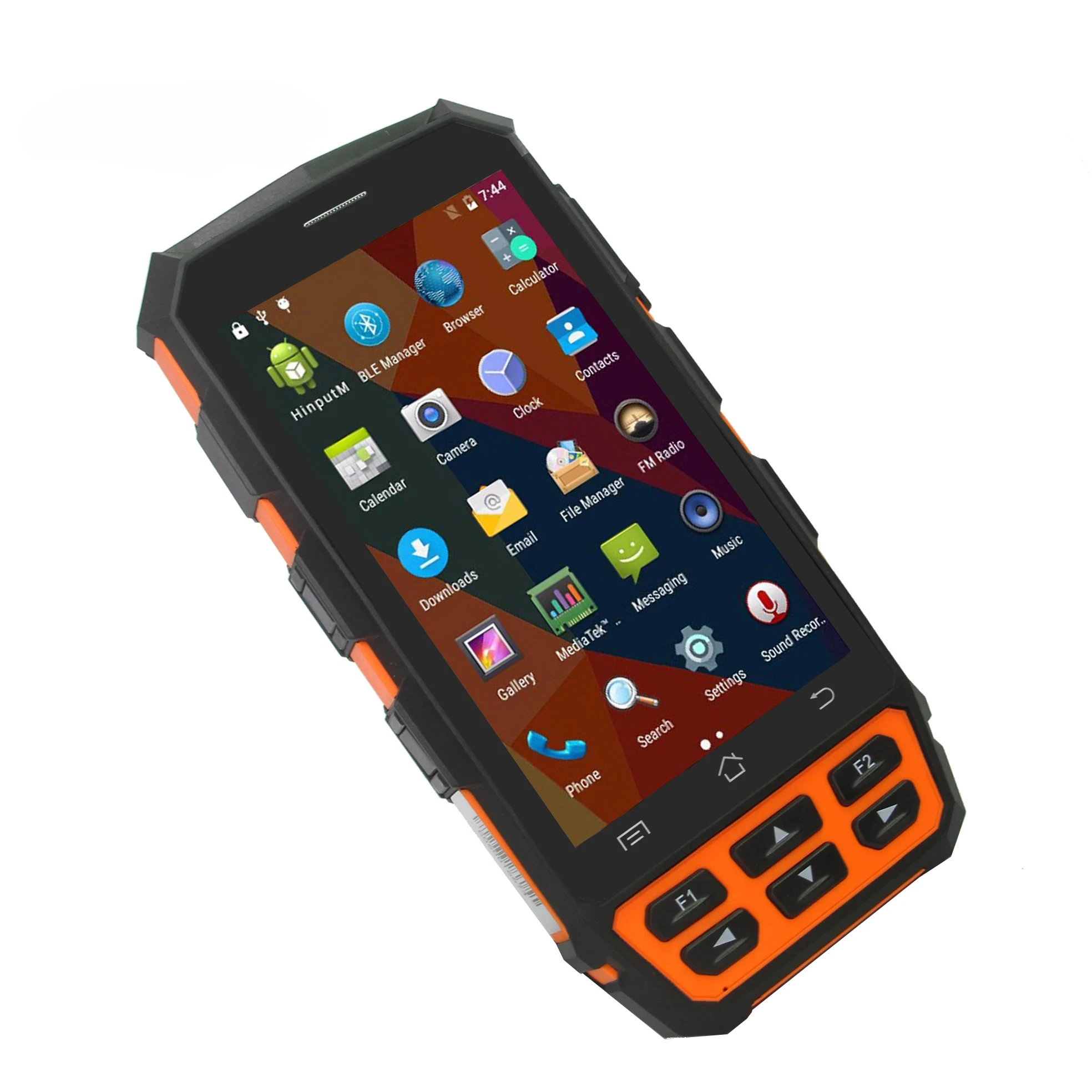 IP65 Rugged Mobile Handheld Frequency 125 KHz/134.2 kHz (FDX-B/HDX) LF RFID Reader With Pistol Grip And Charging Station