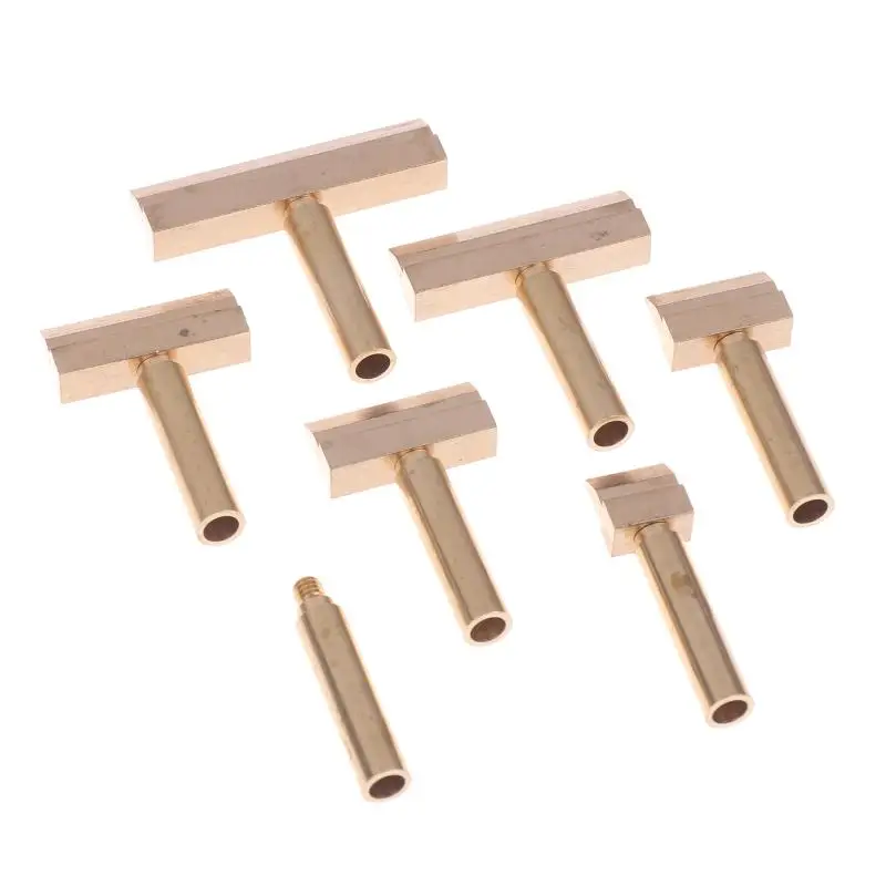 Hoge Kwaliteit Goud Spade-vormige Soldeerbout Tip 10.5-40mm Breedte Voor 936-937-8898-8586-888D Serie Soldeerbout lasgereedschap