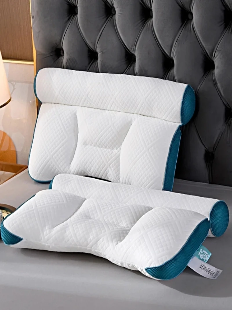 Comfortable Goose Down Pillow Deep Sleep Cervical Pillow Sleep Enhancement And Cervical Protection Neck Pain Relief