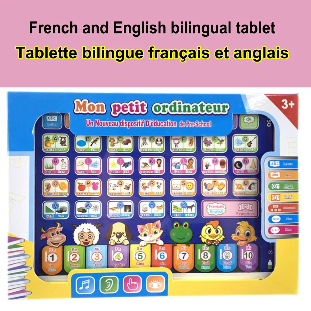 Lernmaschine Tablet interaktives Spiel Pad Kinder Sprache lernen Spielzeug Laptop Pad Lernspiel zeug für Kinder Geschenk