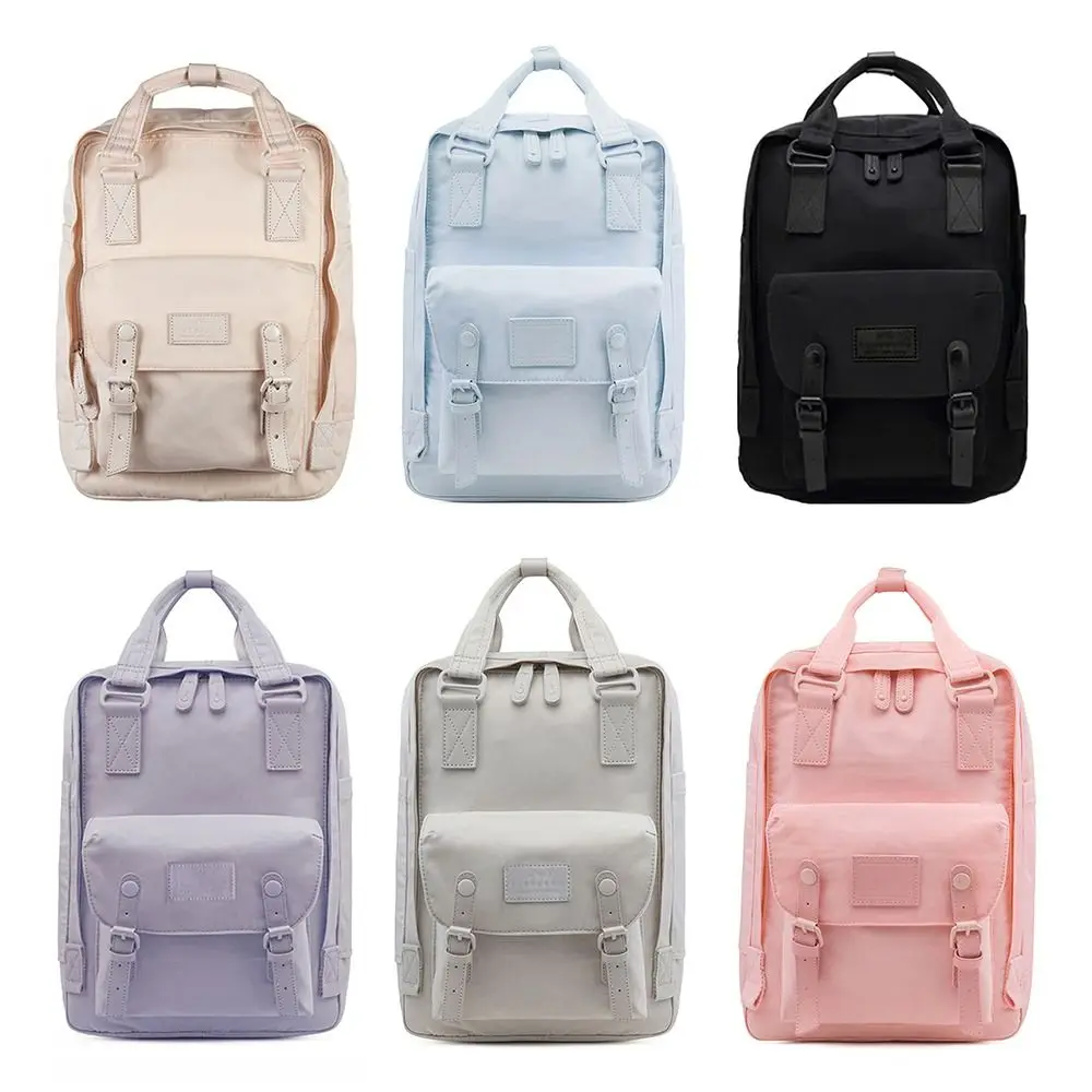 

Nylon Work Business Backpacks Waterproof Large-Capacity Laptop Backpack Adjustable Shoulder Strap Multilayer Travel Knapsacks