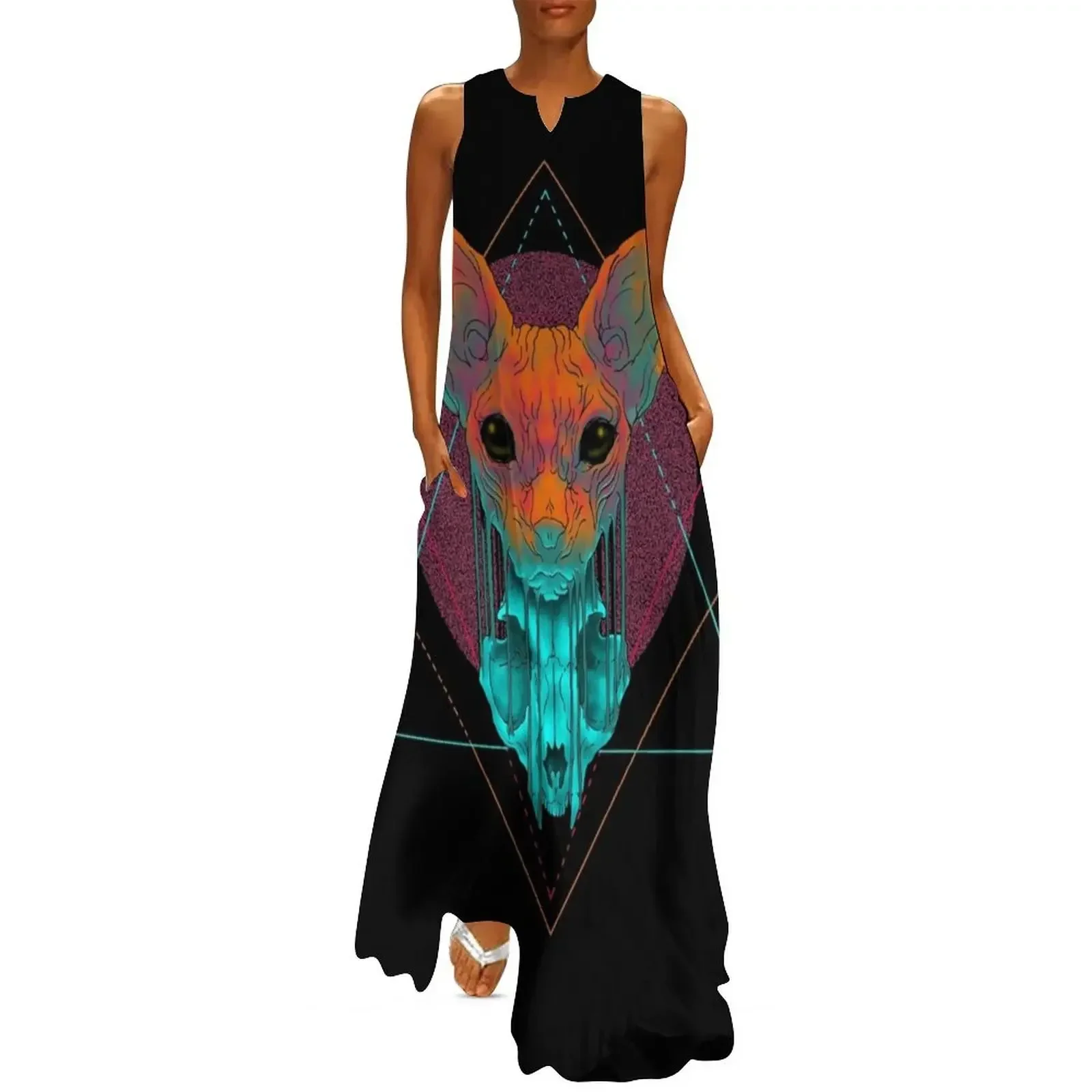 

Reflections Long Dress wedding guest dress 2025 Summer women's clothing dresses summer Women long dress