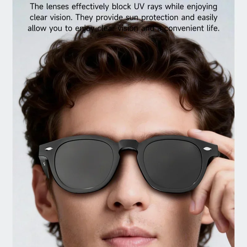 Lenovo Multifunctional Bluetooth Glasses UV Resistant Fashion Sunglasses Music Listening Voice Communication Smart Glasses