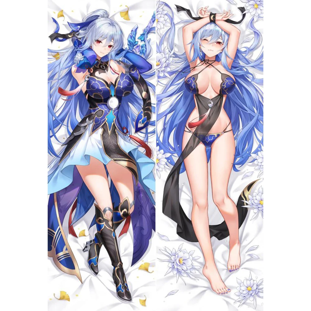 

Dakimakura Anime Pillowcase Jingliu DIY Customized Cosplay Hugging Body Decorative Pillow Cover Case Double Side Print