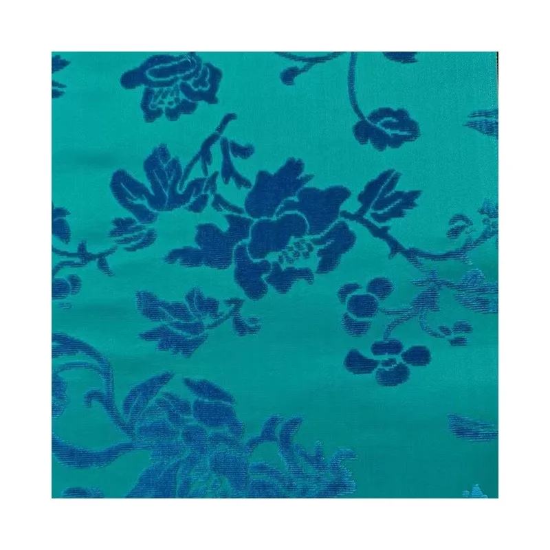 Chinese-style Zhangzhou velvet fabric floral jacquard all-silk new clothing