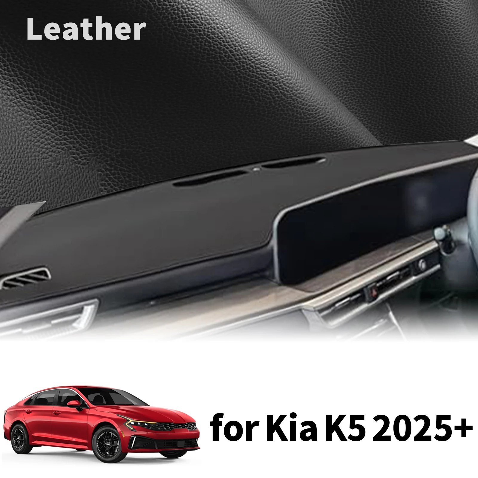 for Kia K5 2025 2026 2027 GT-Line (Without HUD) ​​High Quality Dashboard Cover Dashmat Sunshade Anti‑UV Protector Dash Mat Pad