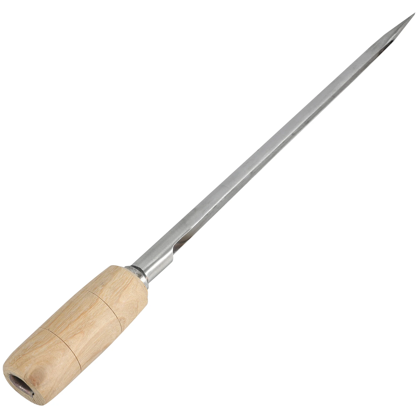 

Stainless Steel Grain Sampler 30cmx1 0cm Wood Handle for Wheat Corn Rice Powder Granular Materials Farm Experiment Tool