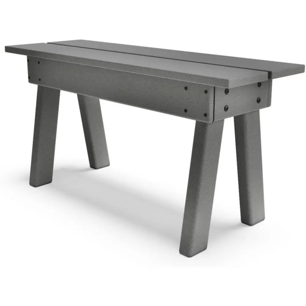 

34 Outdoor Picnic Table Bench in Gray