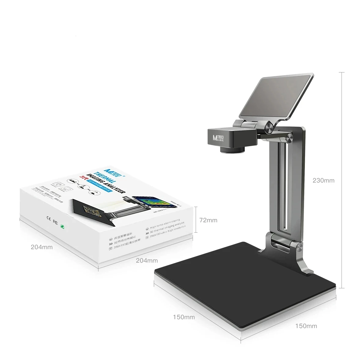 

RC-3 The Third Generation Infrared Thermal Imager Analyzer Thermal Camera With Marco Lens for PCB Board Quick Trouble Shooting