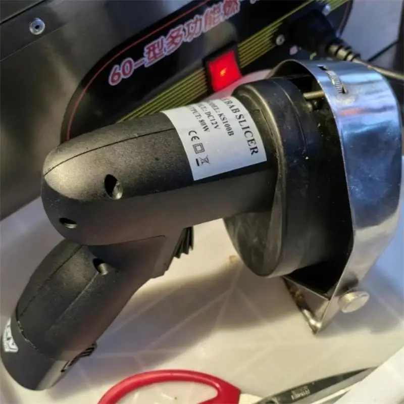 

Handheld Electric Kebab Cutter 304 Stainless Steel Turkish Barbecue Meat Kebab Slicer Professional Cutting Machine