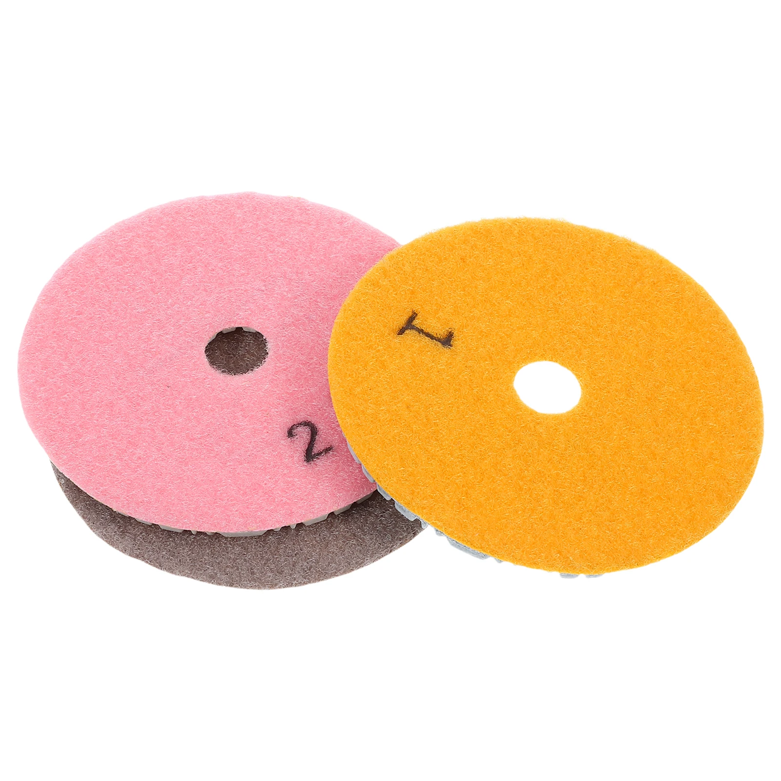 

3 Pcs Stone Polishing Sheet Diamond Grit Sanding Sponge Grinding Pad Ceramic Pads Marble Concrete Kit Hand Block