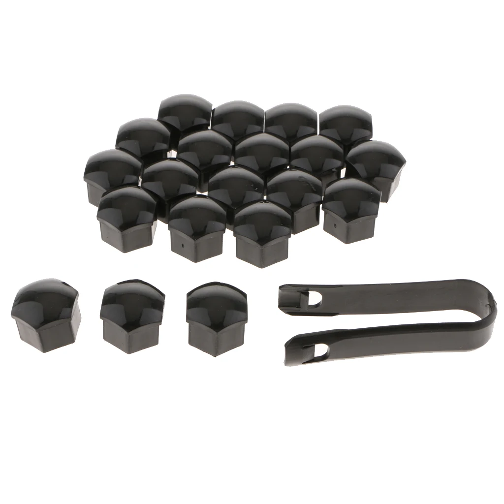 

Tyre Centre Hub Screw Lug Bolt Cover Durable Plastic Cap Set for Honda Accord 200