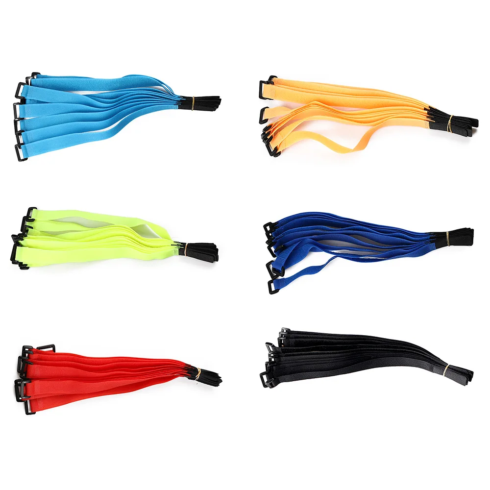 5PCS 20/30*2 cm Reusable Fastening Bike Tie Nylon Hook & Loop Durable Multil Purpose Self-adhesive High Quality Strap Cable Ties