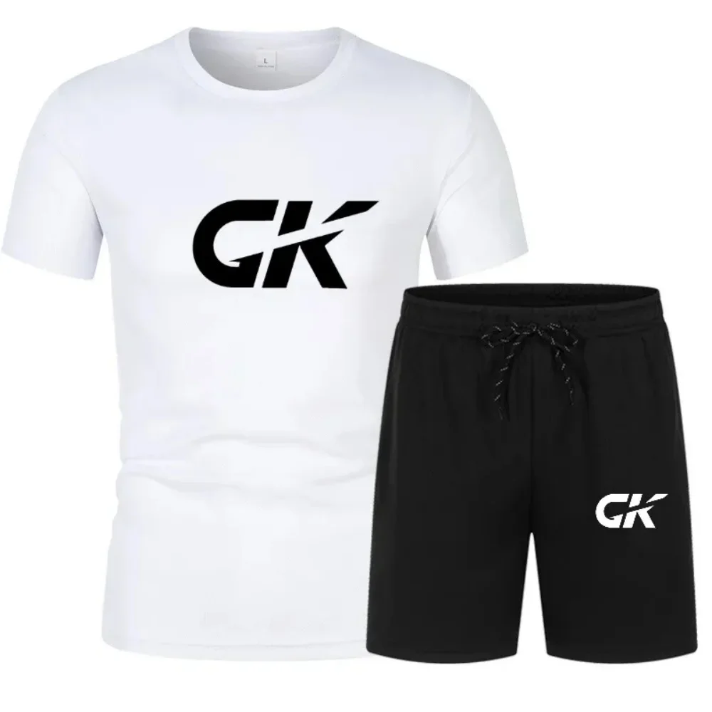 

Mens Sets Summer Suit Shirts and Shorts Fashion Football Basketball Jogging Fitness Gym Outfit Clothes Short Training Suit
