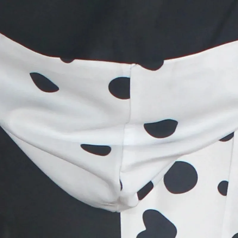 Adults Black White Witch Deville Cosplay Costume Dress For Women With Glove Halloween Party Cos Suits