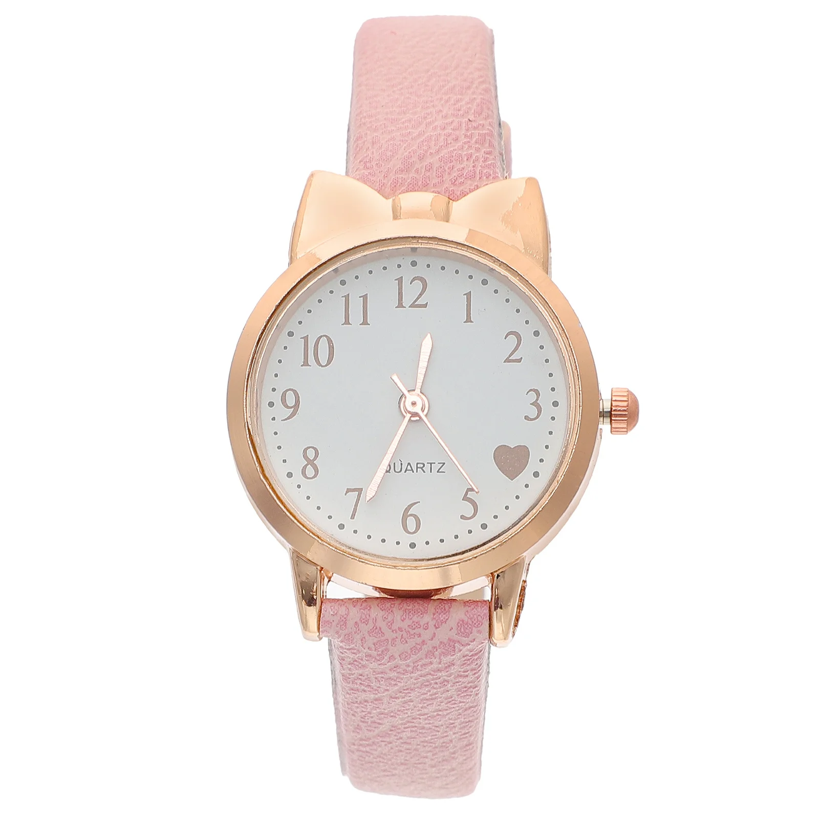 Luminous Girl Watch Easy to Read Dial Adjustable Comfortable Design Lovely Casual Wristwatch Children Glow Quartz Watch