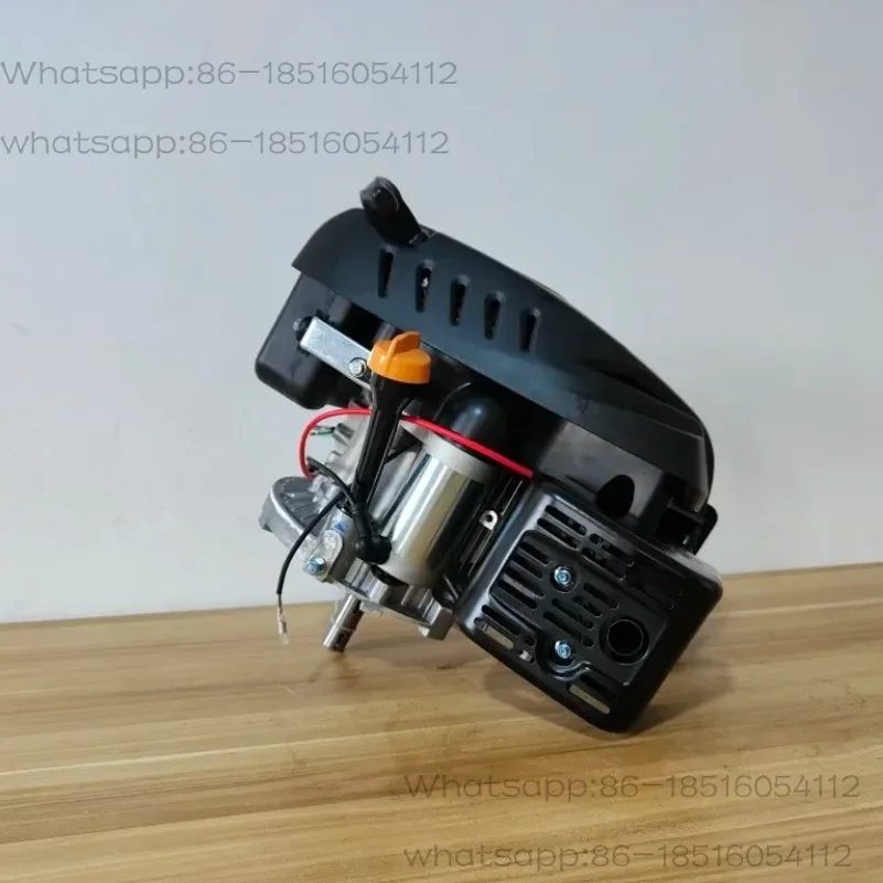 Suitable for 9-10HP Vertical Shaft Engine - Remote Control Lawn Mower with Electric Start, 240mm Cutting Width for Profession