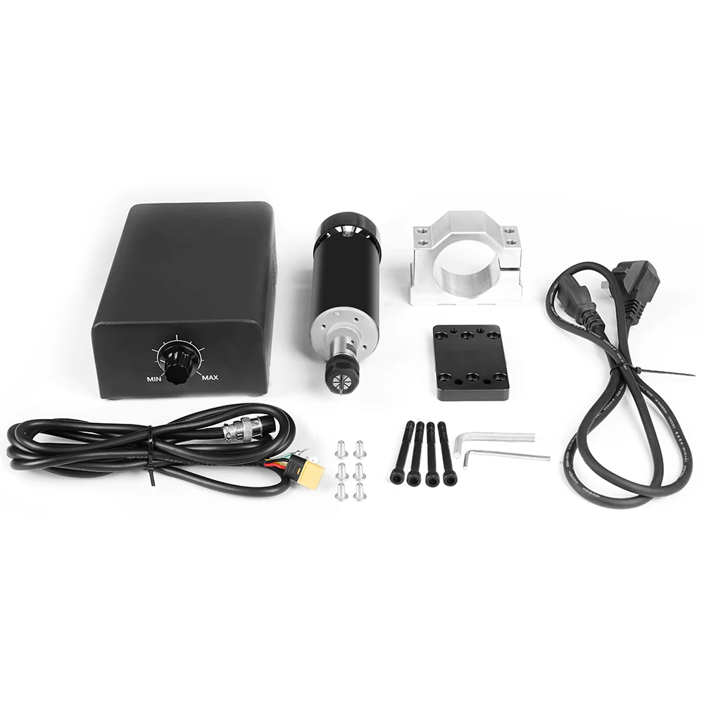 

Twotrees Woodworking Machinery Parts 500w CNC Brushless DC Cooling Spindle Motor for CNC Router and CNC Engraving Machine