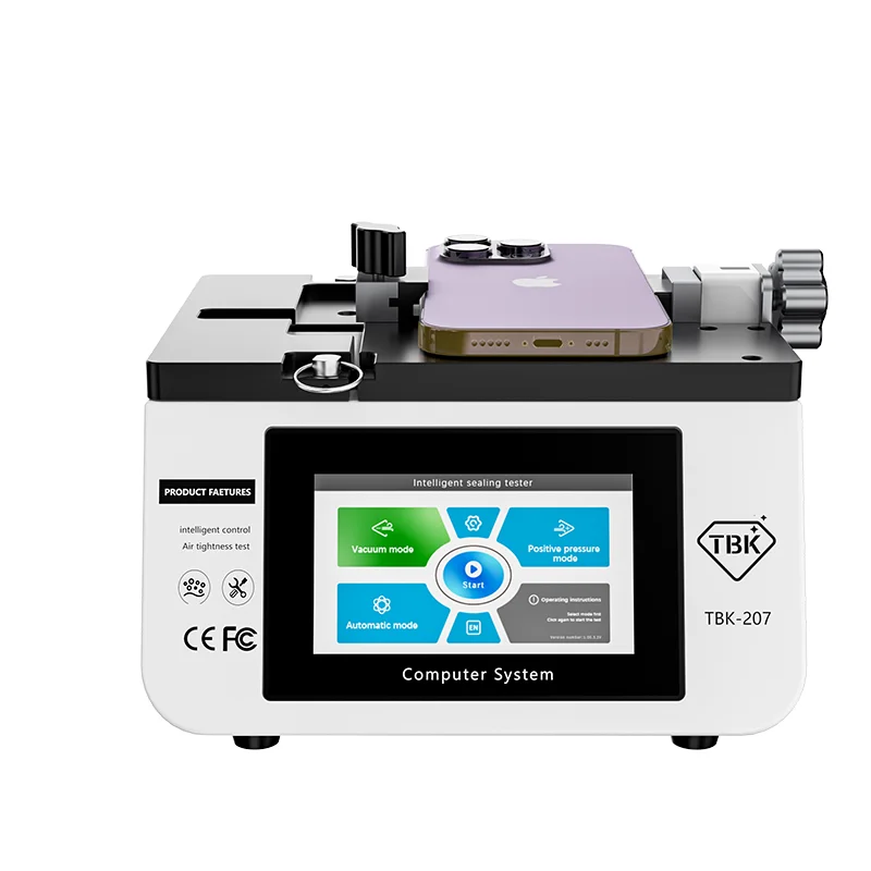 Detector inteligente de estanqueidad al aire TBK Factory OEM/ODM TBK-207 para pruebas de teléfonos móviles