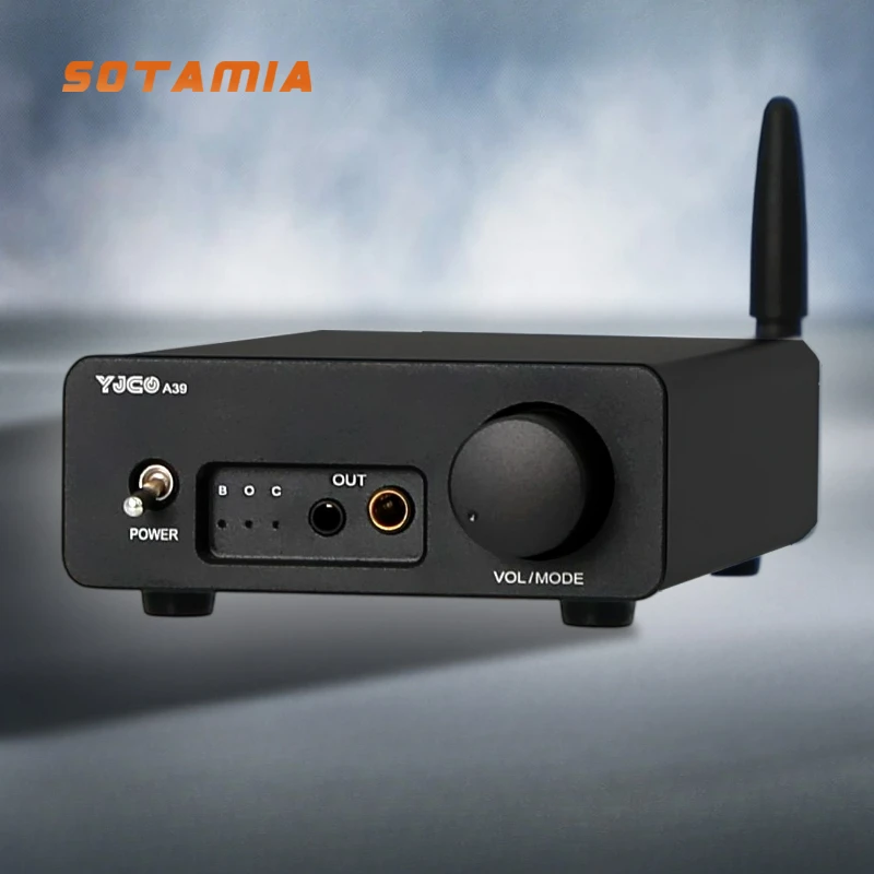 เครื่องขยายเสียงหูฟัง SOTAMIA A39 ES9039 พร้อมถอดรหัสเสียงในตัว รุ่น 3084 รองรับบลูทูธ 5.4 LDAC เสียงคุณภาพสูงระดับไฮไฟ พร้อมพอร์ตบลูทูธและ USB