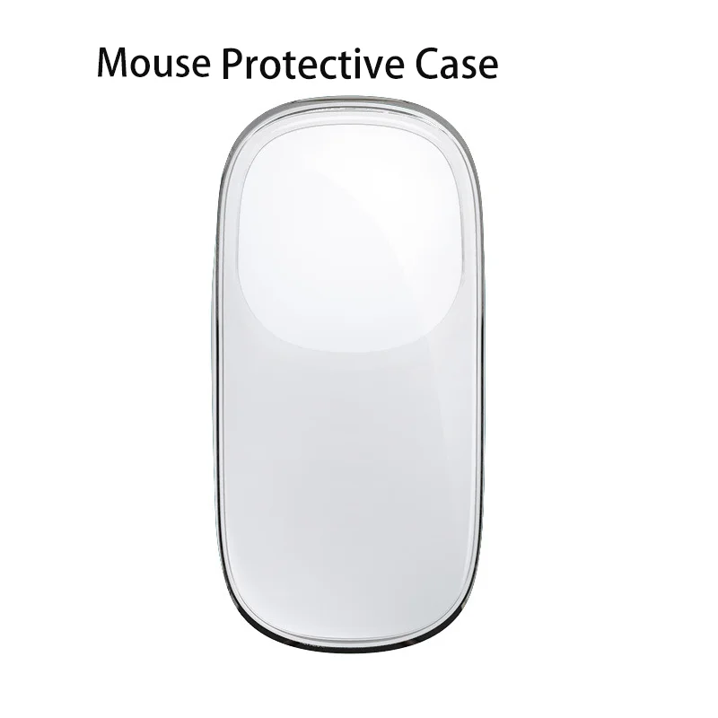 Mouse Protective Case For Apple Magic 1st 2nd Mouse Transparent Ultra-Thin Case Dust-Proof Anti-drop Anti-scratch Case For PC