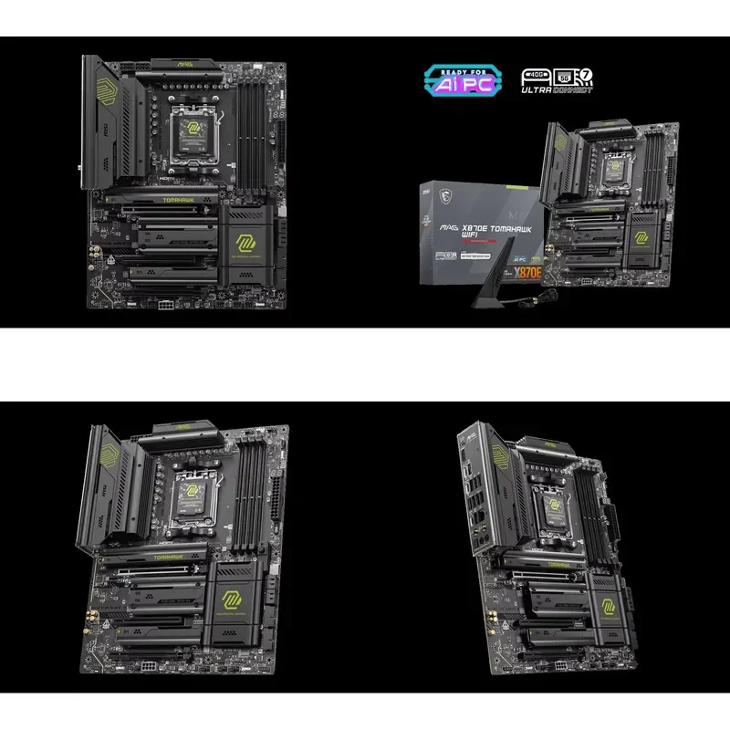 【CHIMU HOME】 AM5 Socket X870E WIFI Gaming Motherboard 4x DDR5 for Ryzen 9000/8000