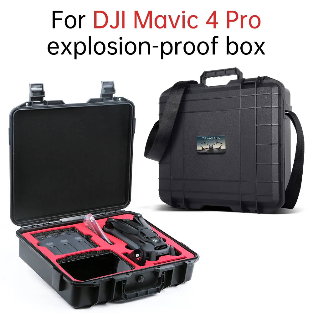 حافظة حمل لـ DJI Mavic 4 Pro صندوق مقاوم للانفجار حافظة صلبة محمولة لـ Mavic 4 Pro RC 2/RC Pro 2 ملحقات طائرة التحكم بدون طيار #1