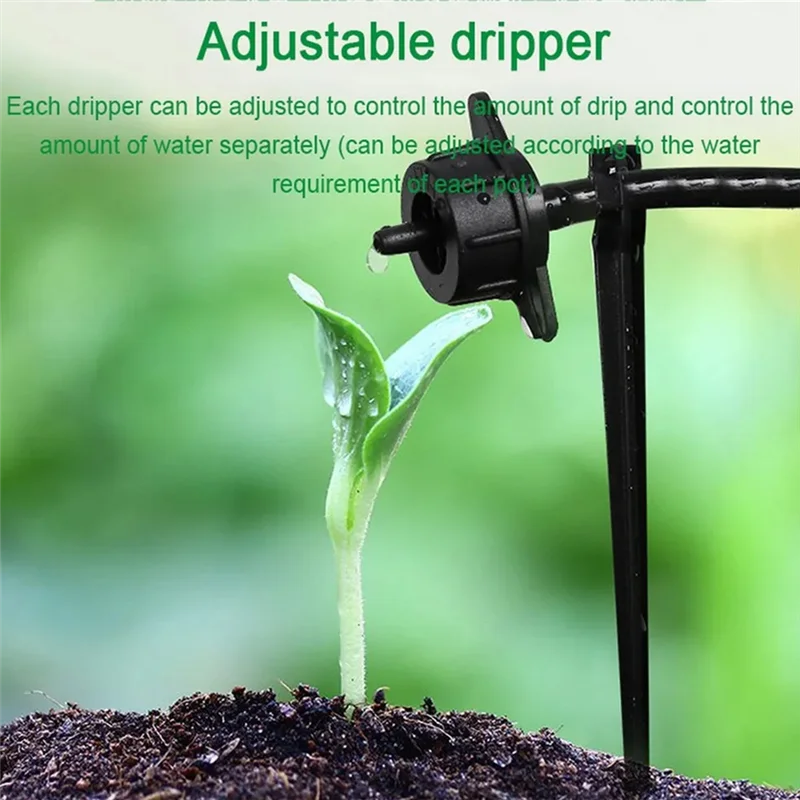 SEWS-Garden Smart Automatic Watering Device Solar Charging Potted Plant Drip Irrigation Pump System Timer