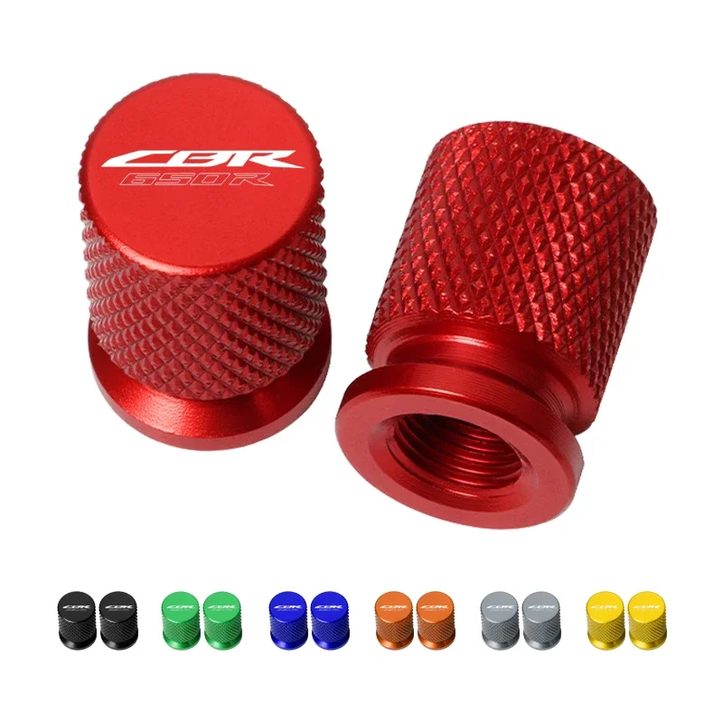 Para honda cbr650r cbr 650r 2018 2019 2020 2021 acessórios da motocicleta cnc alumínio válvula de pneu porta ar haste capa tampas