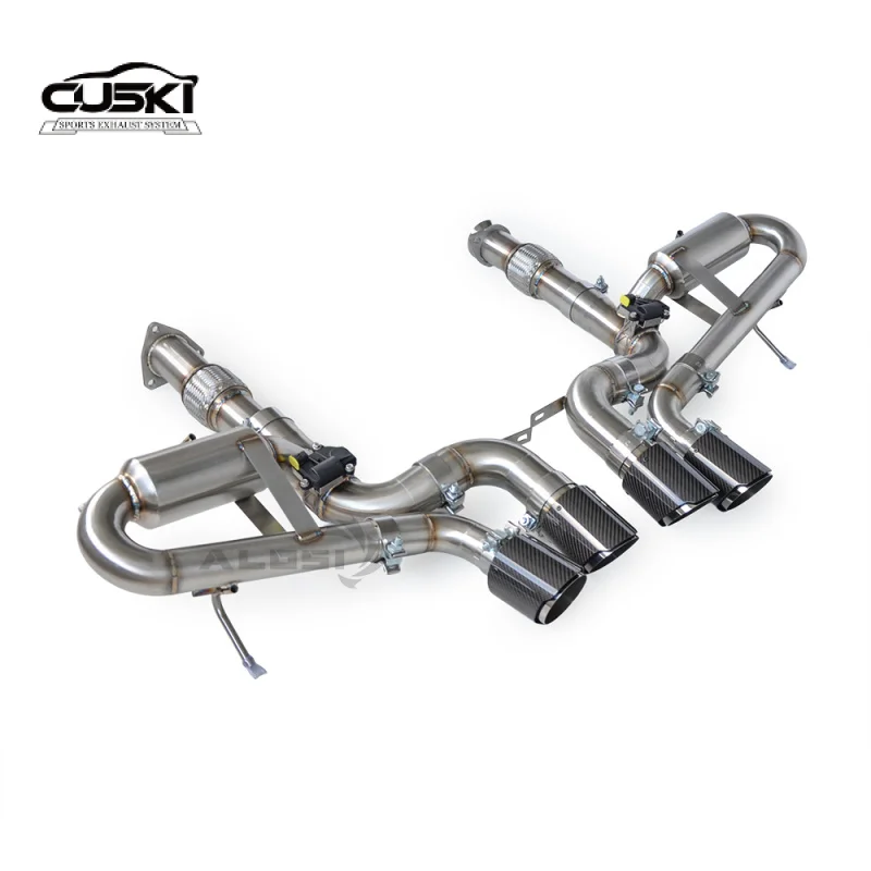 Suitable for Chevrolet Corvette C8 Z06 2019-2023 High-performance Exhaust Valve Cat Back Exhaust Car Exhaust Power Upgrade