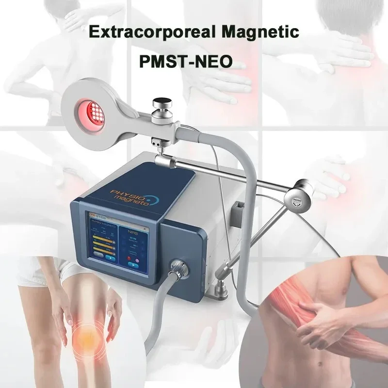 Portable Laser Infrared PEMF Therapy Magnetotherapy Machine EMTT Magnetic Physio Magneto For Body Pain Relief Joint Diseases