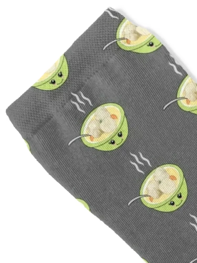 Kawaii Matzo Ball Soup Socks with print funny gifts Soccer Novelties Women's Socks Men's