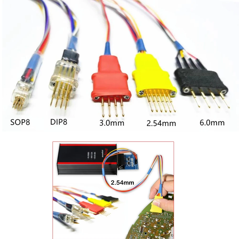 IPROG V87 Gift IPROG Pro V89 Test Full Adapters for Eeprom IMMO/KM/Radio/Airbag Reset Dashboard IPROG+ ECU Key Programmer Tool