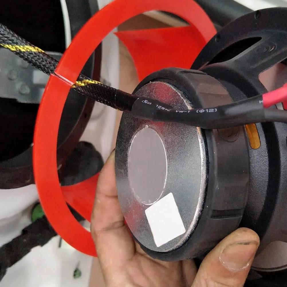 

4pcs Waterproof Audio Speaker Covers Car Horn Protection Ultra-Thin Abs Durable Auto Speaker Cover For Vehicles Corrosion