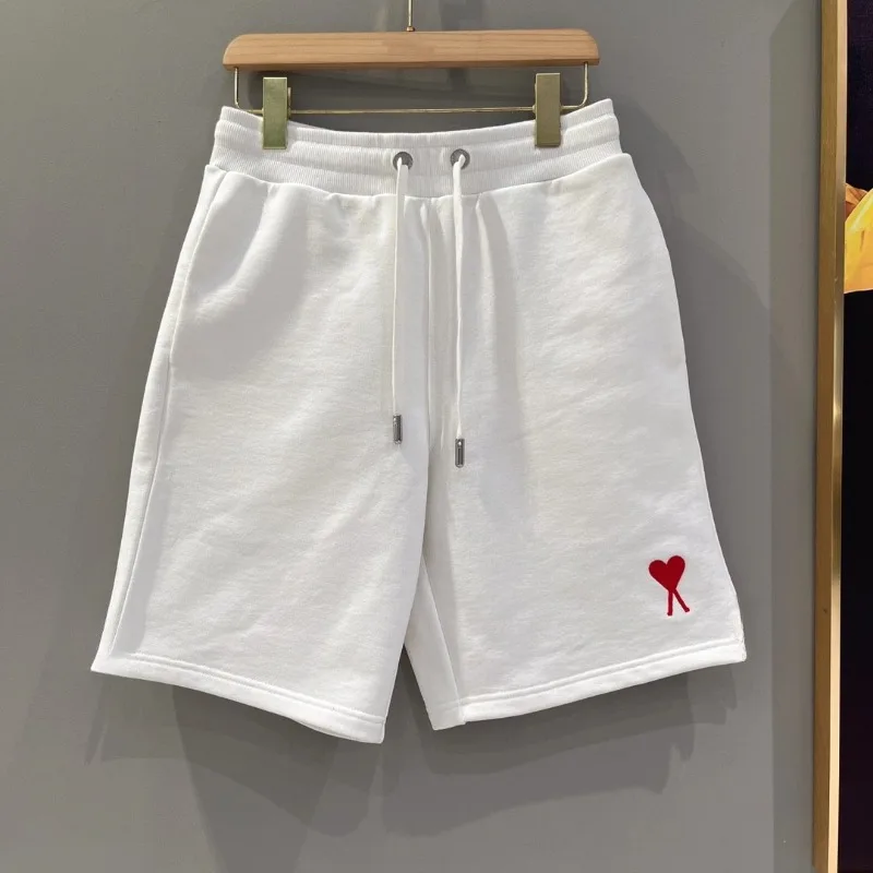 Celana Pendek Pria Motif Cetak Musim Gugur 2025, Trendi Kasual, Simpel, Olahraga, Basket